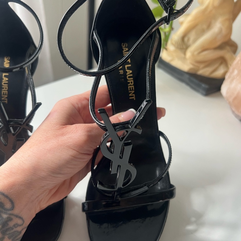 YSL Patent Leather Heels – Size 37.5 (EU) - Picture 7 of 9